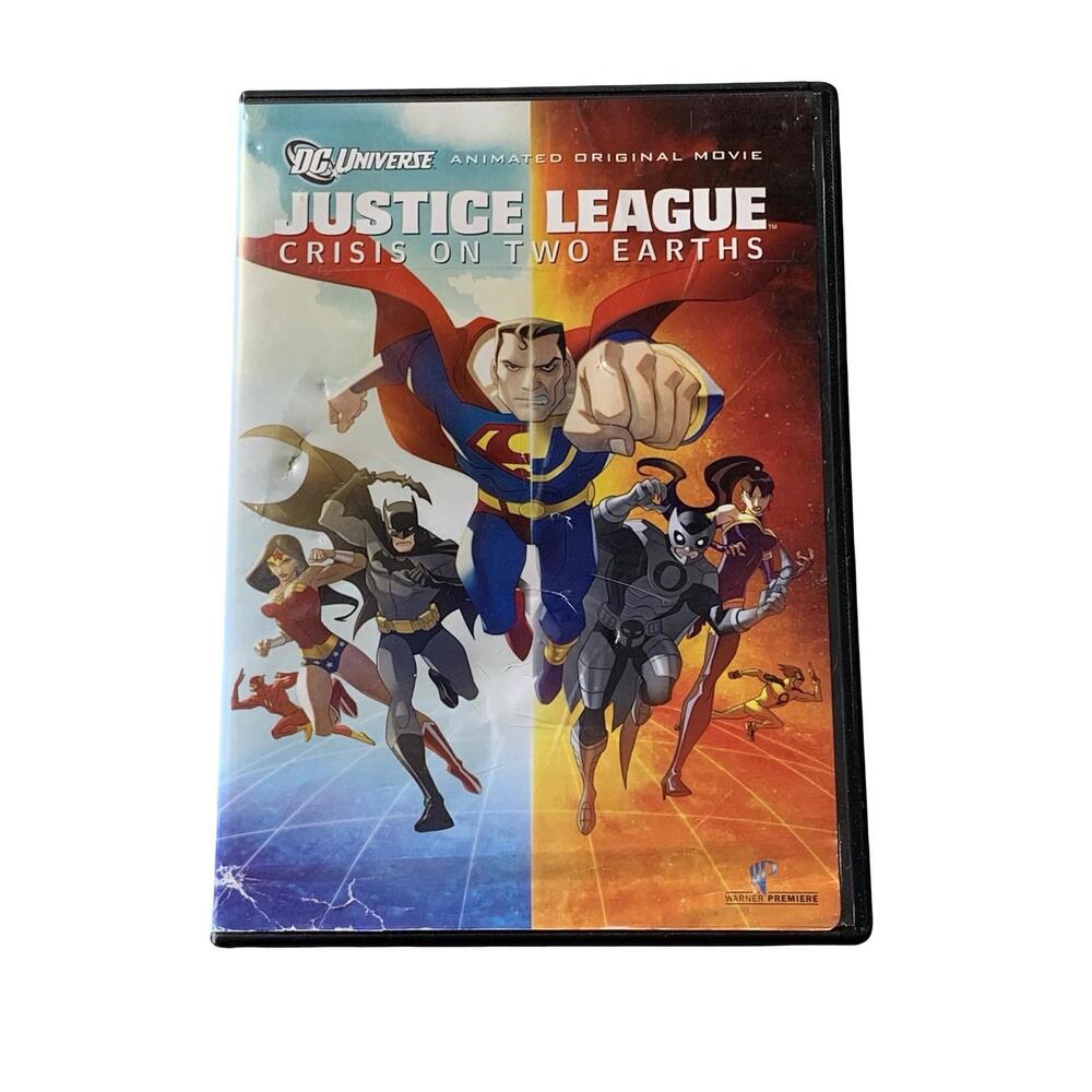 Justice‎ League Crisis on Two Earths DVD DC Universe Animated Movie PG-13